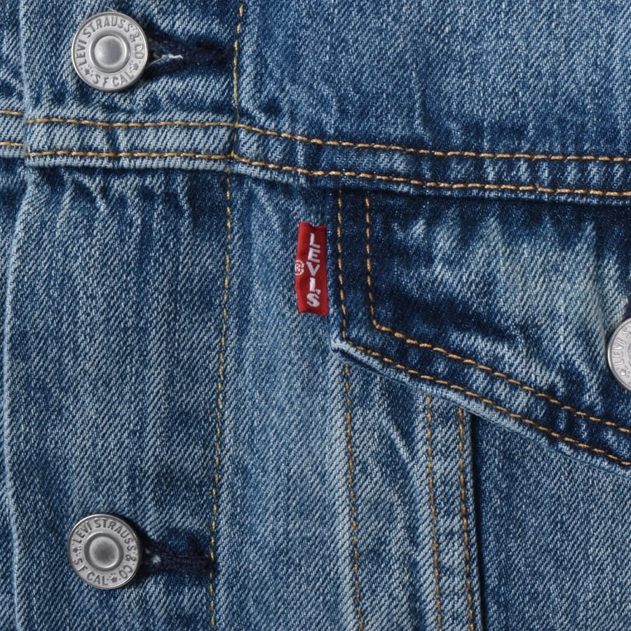 Alternative Image for ProductLevis Denim Trucker Jacket Blue3